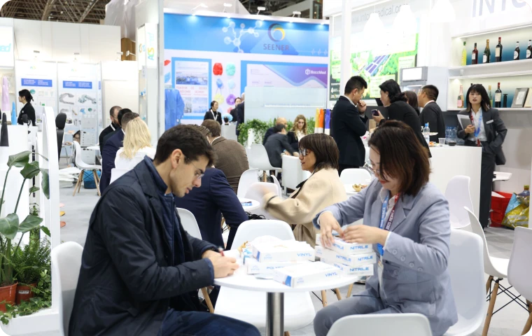 INTCO Medical booth at MEDICA 2026 - exhibition site photo 2